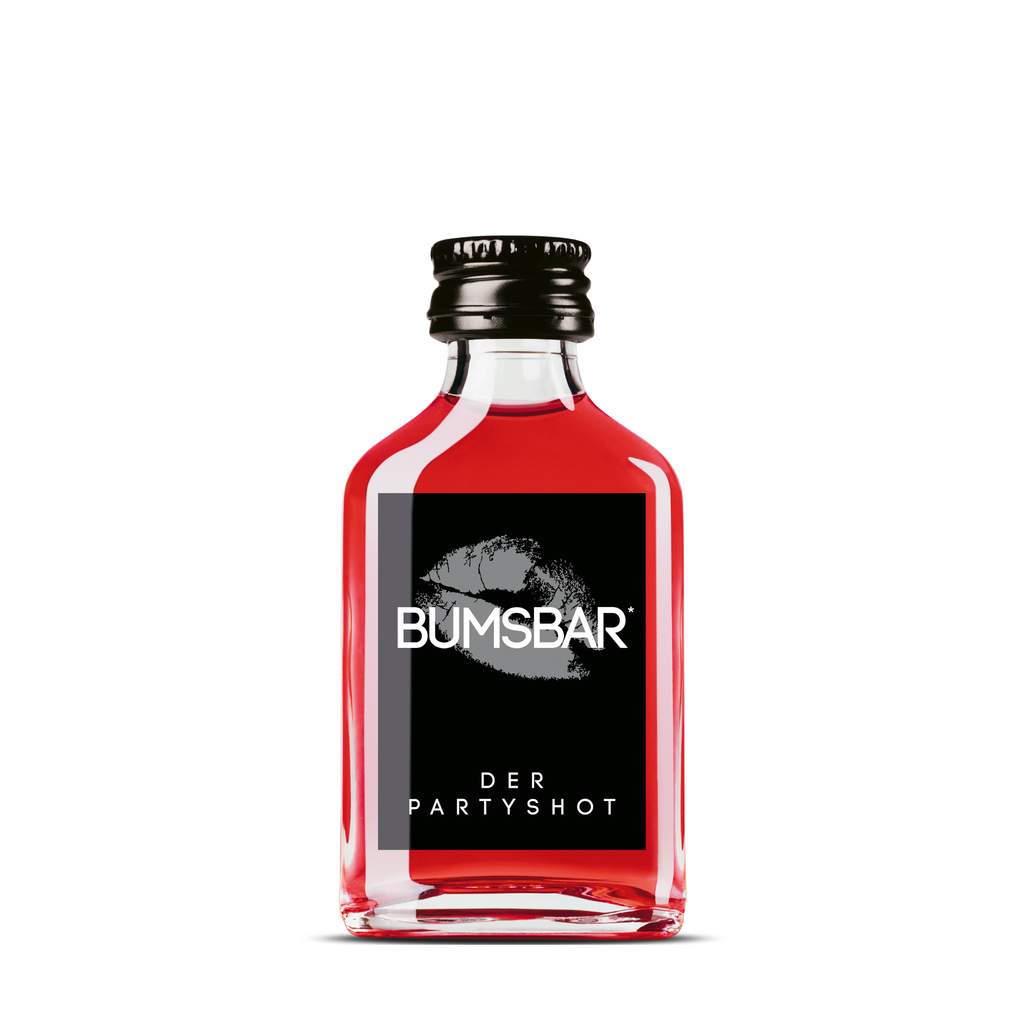 BUMSBAR | 0,02l Glas, Granatapfel-Likör