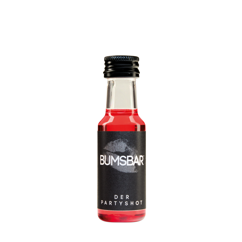 BUMSBAR | 0,02l PET, Granatapfel-Likör