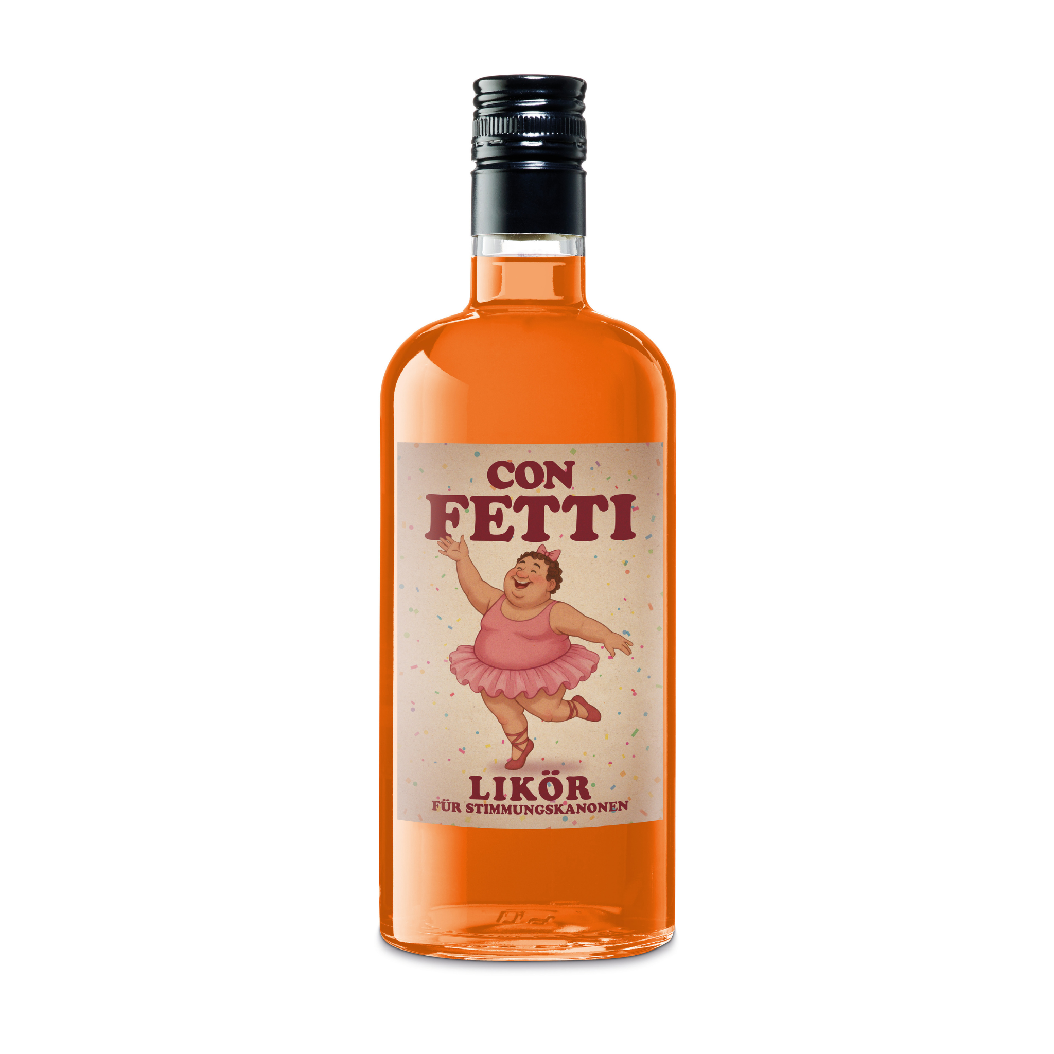 CON FETTI | 0,7l, Pfirsichlikör
