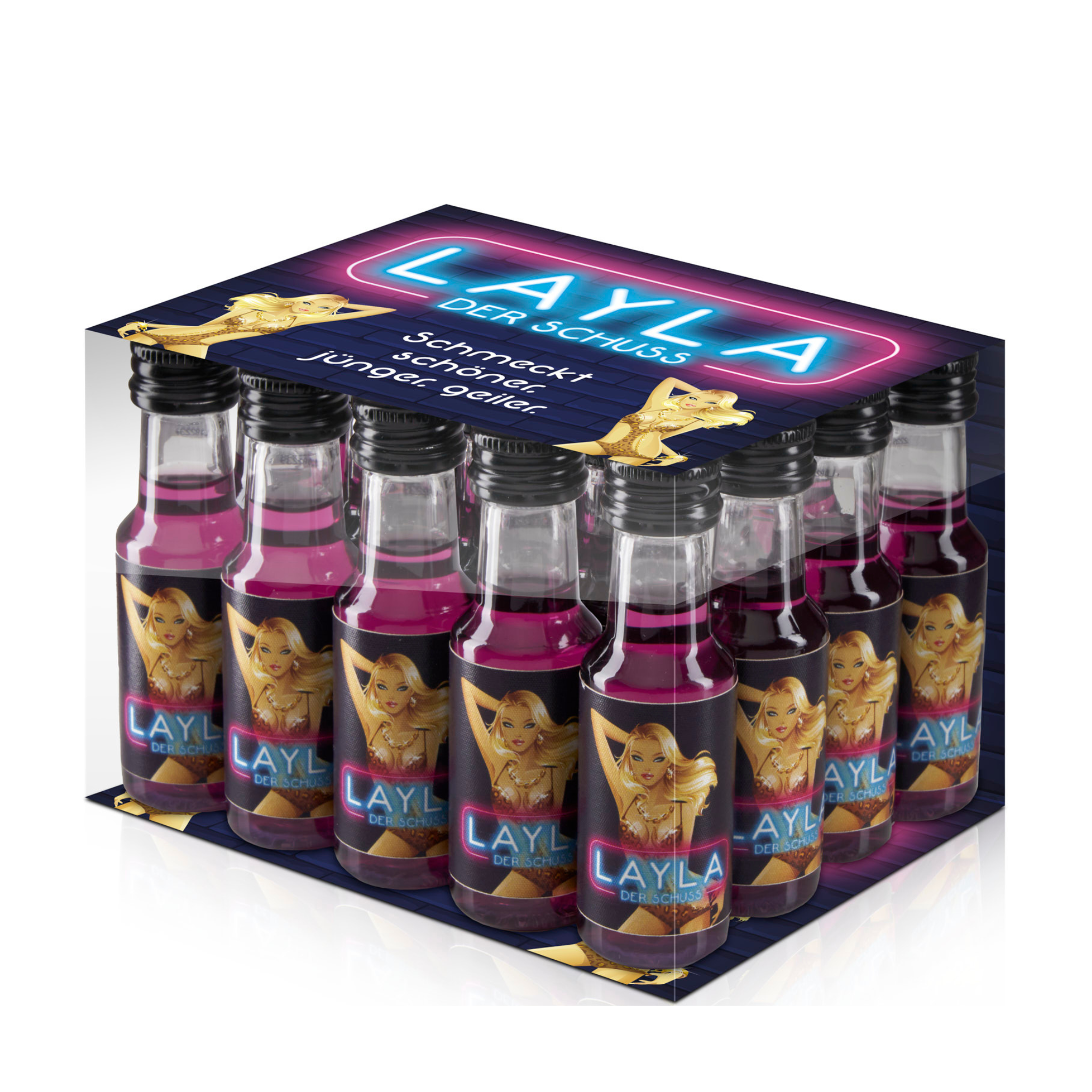 LAYLA | 0,02l PET, Pflaumenlikör