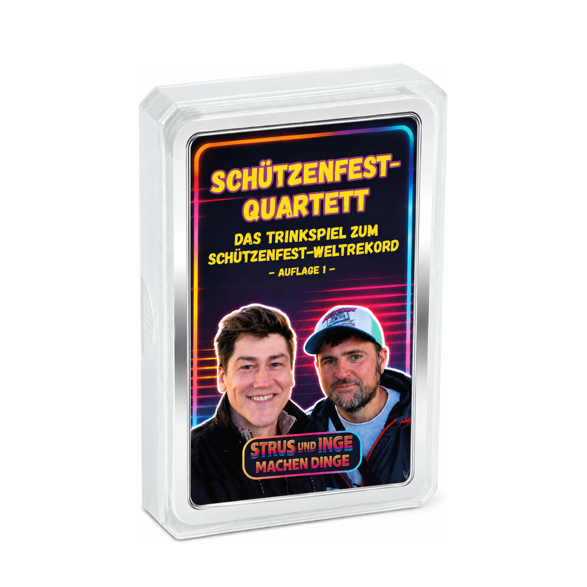 STRUS und INGE Schützenfest Quartett + 2 Gratis QUICKY
