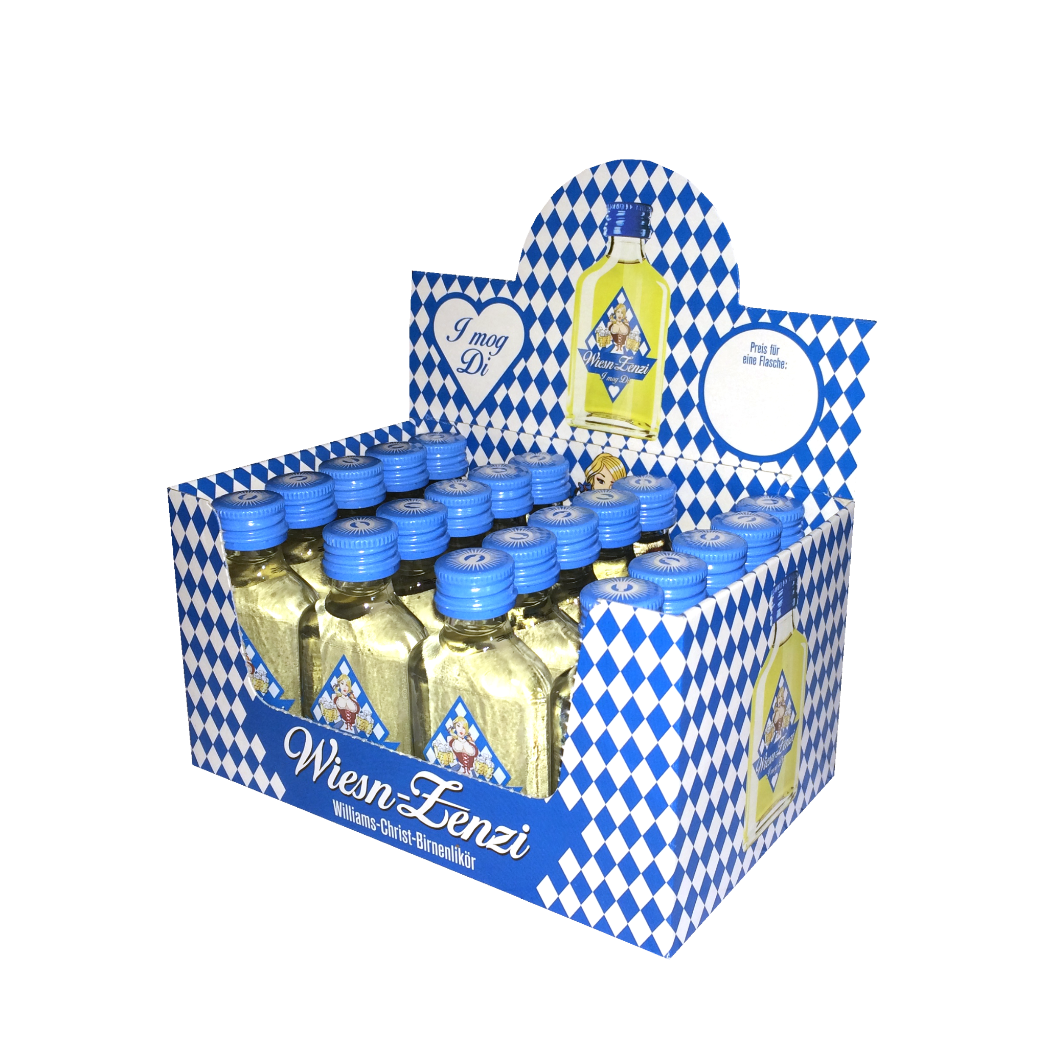 WIESN ZENZI| 0,02l, Williams-Christ-Birnenlikör