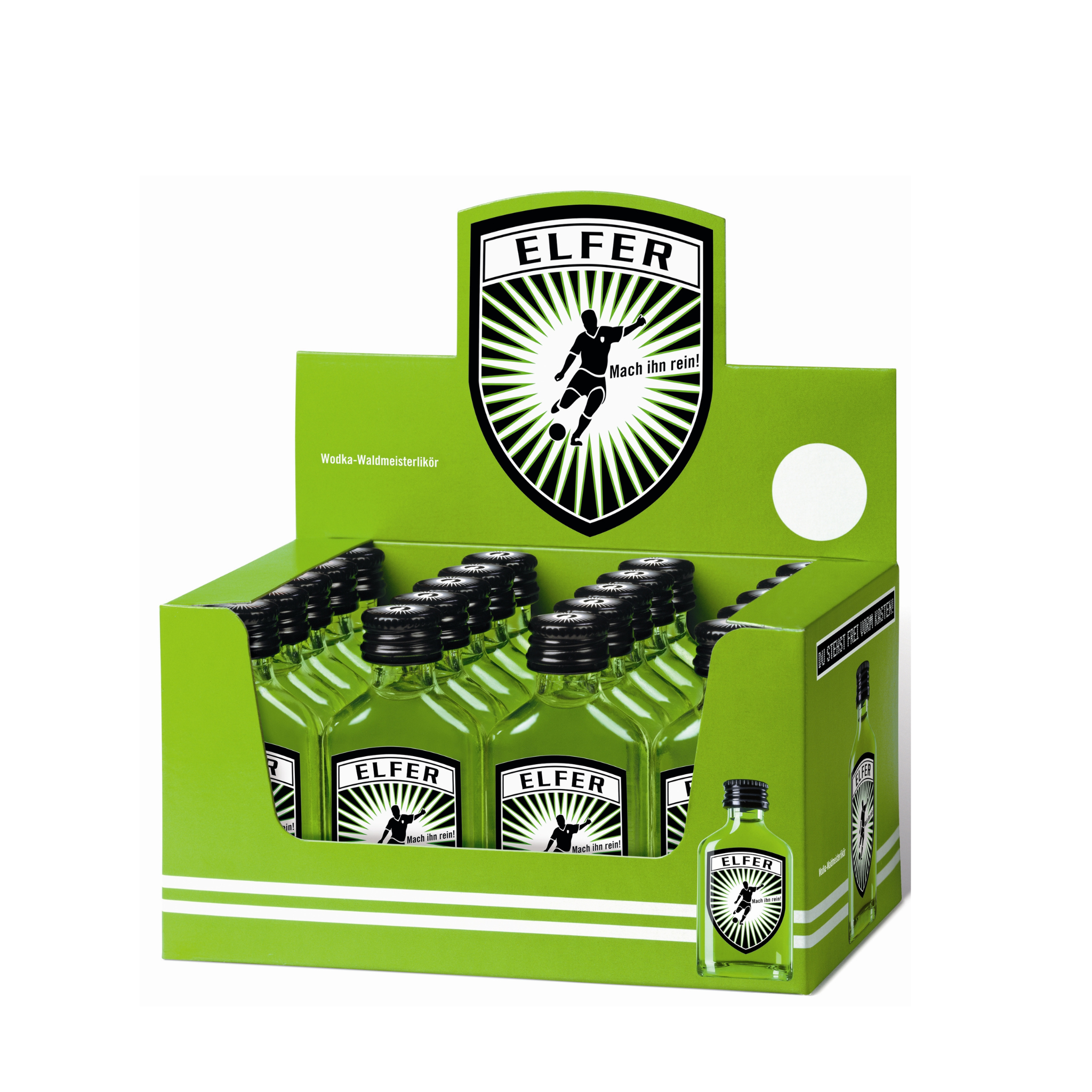 ELFER| 0,02l, Waldmeisterlikör