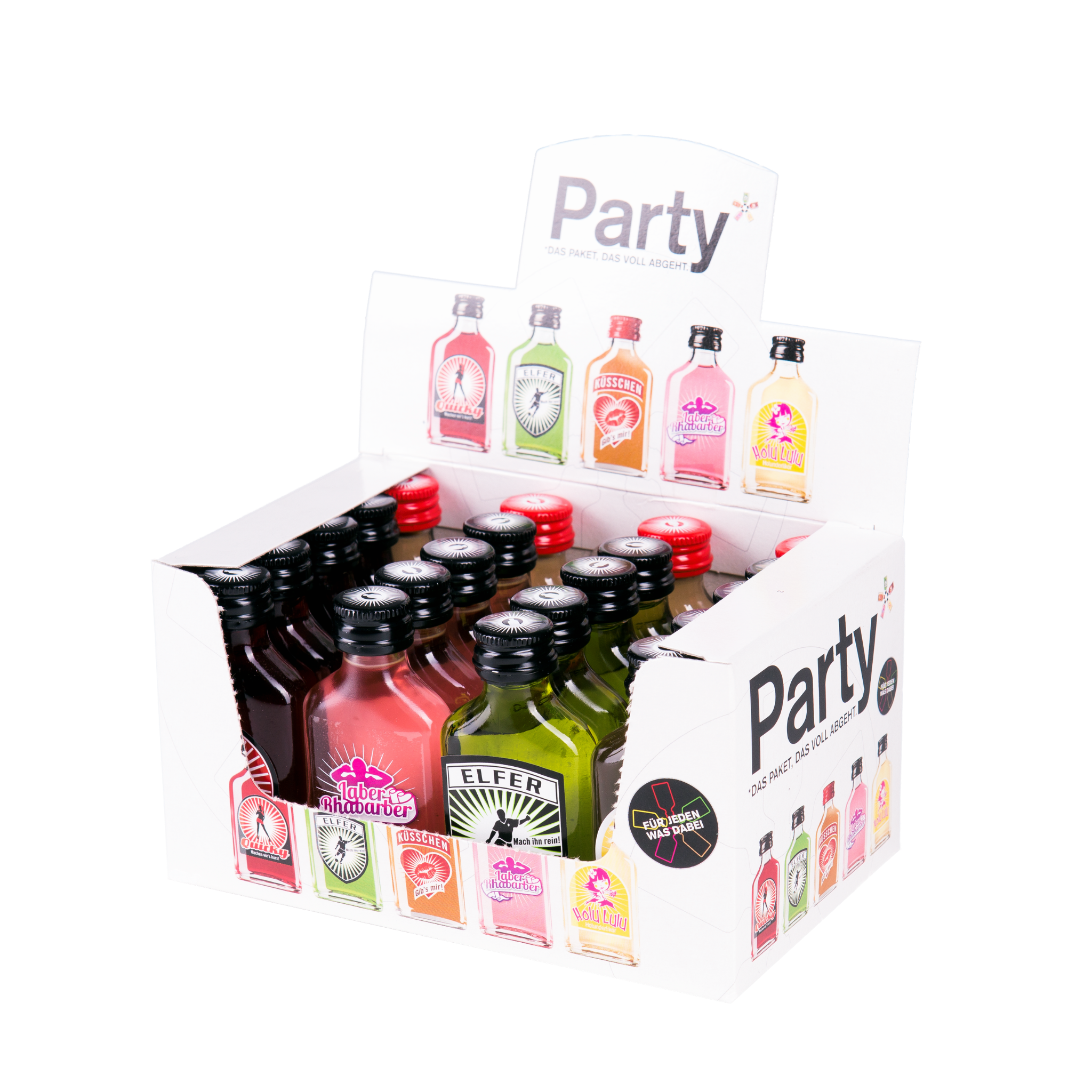 PARTY-PAKET| 0,02l, Mixed Shots
